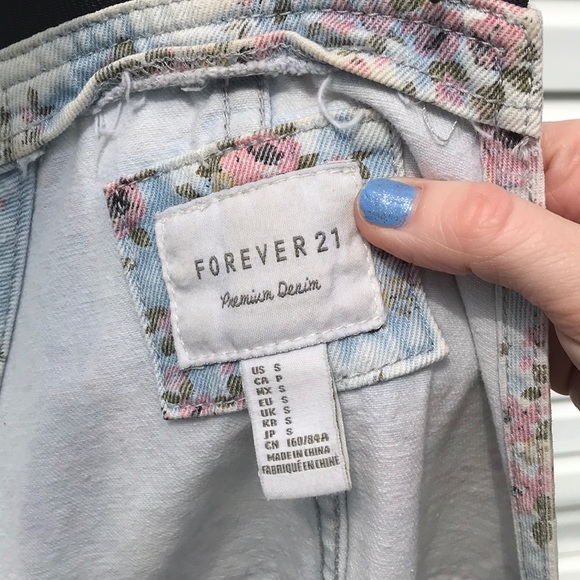 F21 Overalls Dress - Picture 4 of 8